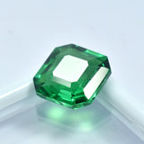 Best For Protection & Overall Well-Being !! Brazilian Green Garnet Square Cut Natural Certified 10.62 Carat Loose Gemstone | Free Shipping & Gift | Bumper Offer