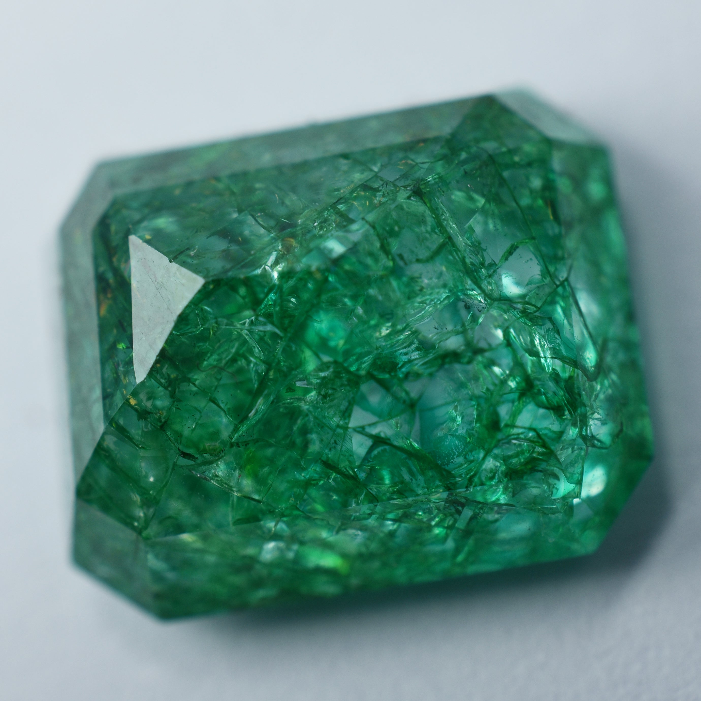Certified 10.56 Carat Natural Green Emerald Emerald Shape Loose Gemstone Excellent Quality For Ring | Free Delivery Included Free Gift | Best Gift For Her/him