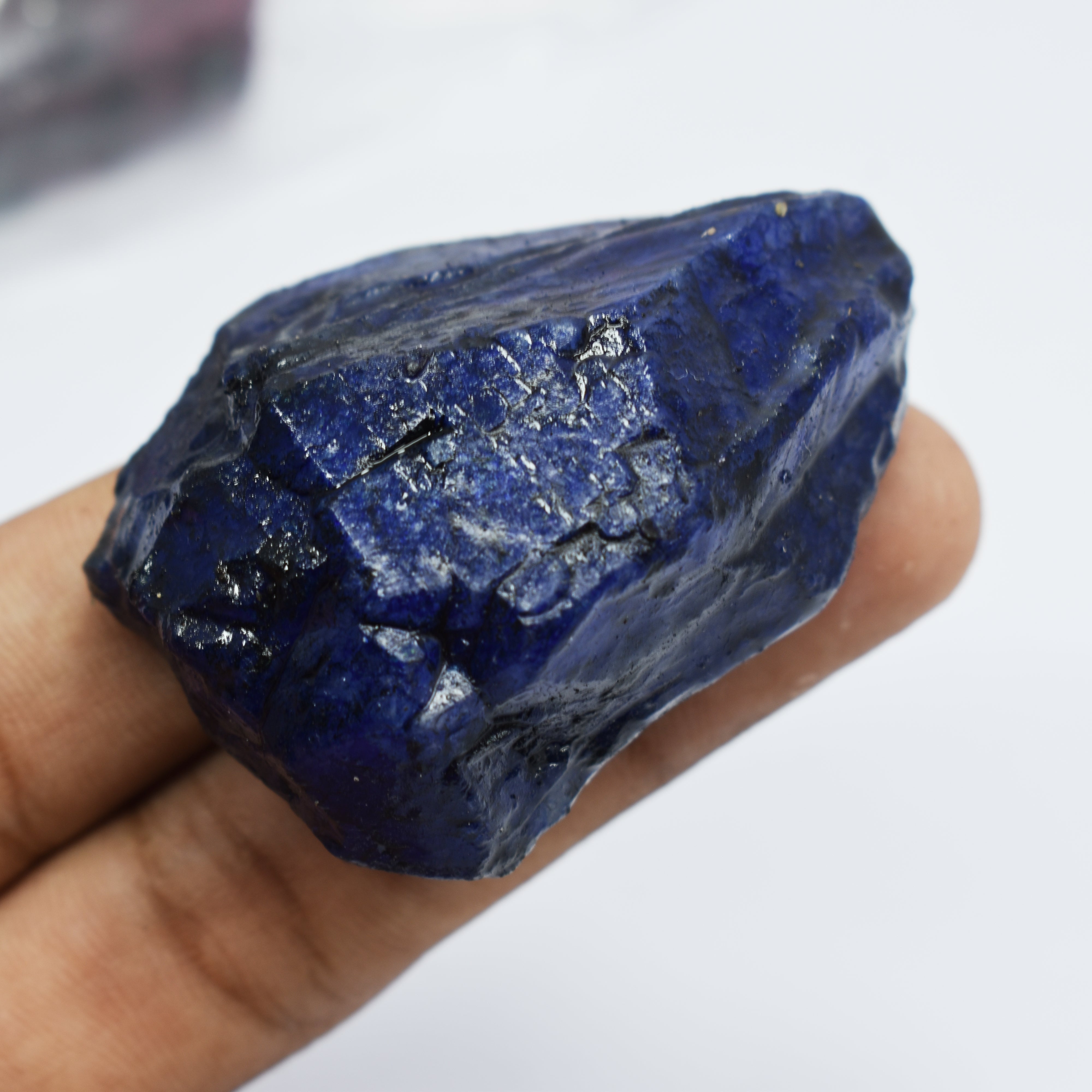 Blue Tanzanite Rough 185.45 Ct Earth Mined Uncut Raw Loose Gemstone | A++ Quality Rough | Best price