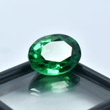 Garnet Jewelry Specially For Bride , 8.99 Carat Green Garnet Oval Shape Natural Certified Loose Gemstone | Gift With Free Delivery | GARNET- Protection & Mentally Fit