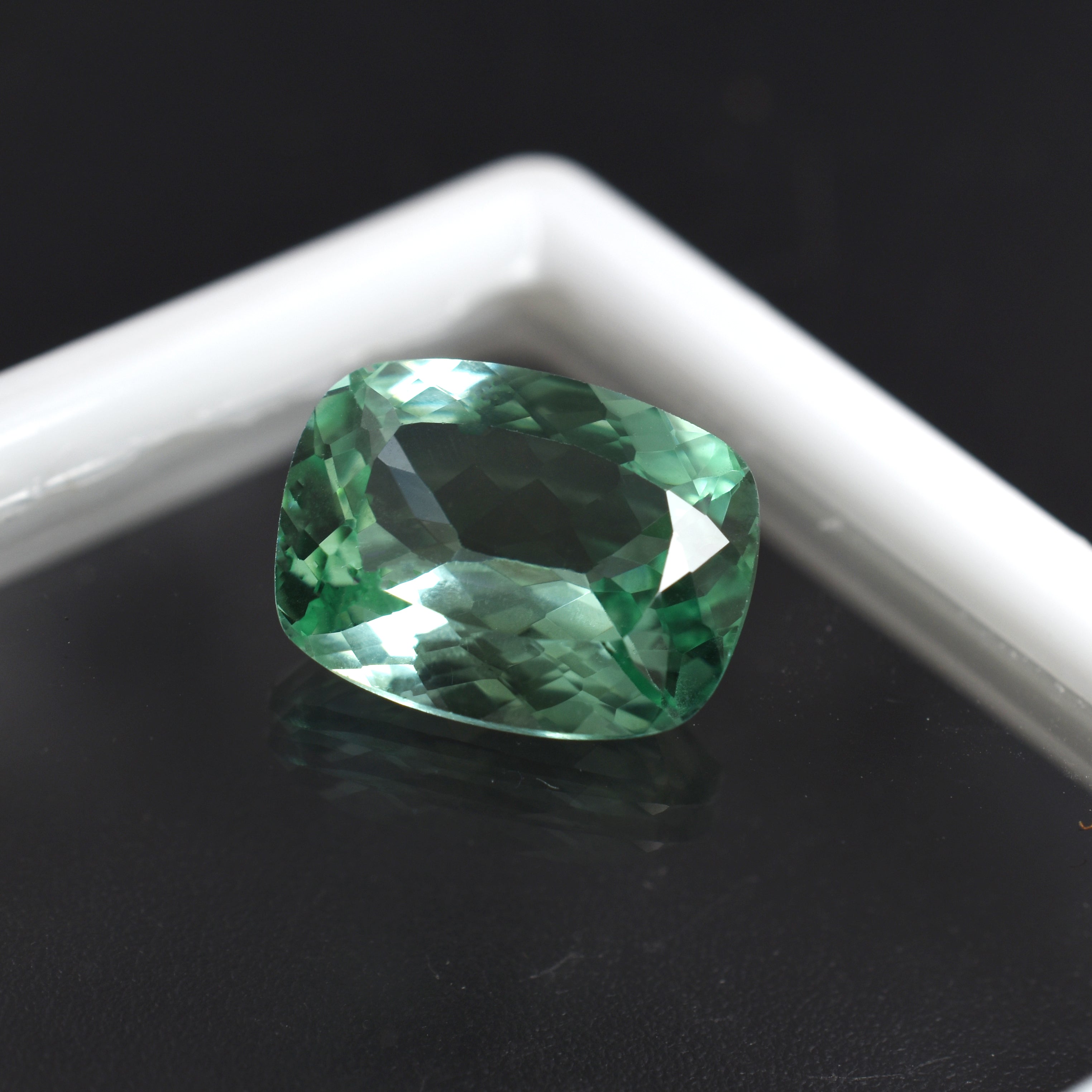 6.60 Ct Glorious Cushion Cut Natural Bluish Green Sapphire Loose Gemstone CERTIFIED | Best Offer & Sale | Purchase It