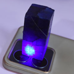 Certified Uncut Raw 485.65 Ct Blue Sapphire Natural Huge Rough Loose Gemstone | Best Quality | Free Delivery Free Gift