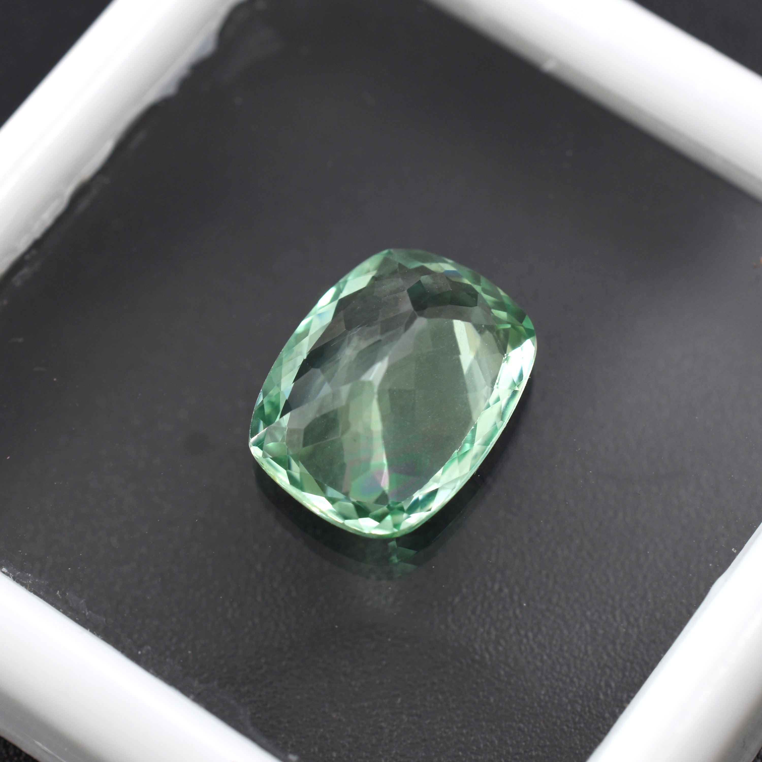 6.60 Ct Glorious Cushion Cut Natural Bluish Green Sapphire Loose Gemstone CERTIFIED | Best Offer & Sale | Purchase It