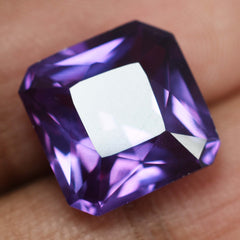 Best Gemstone For Jwelery Making !! CERTIFIED 8.84 Carat Natural Color Change Alexandrite Loose Gemstone Square Cut