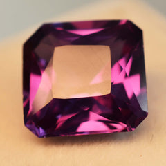 Best Gemstone For Jwelery Making !! CERTIFIED 8.84 Carat Natural Color Change Alexandrite Loose Gemstone Square Cut