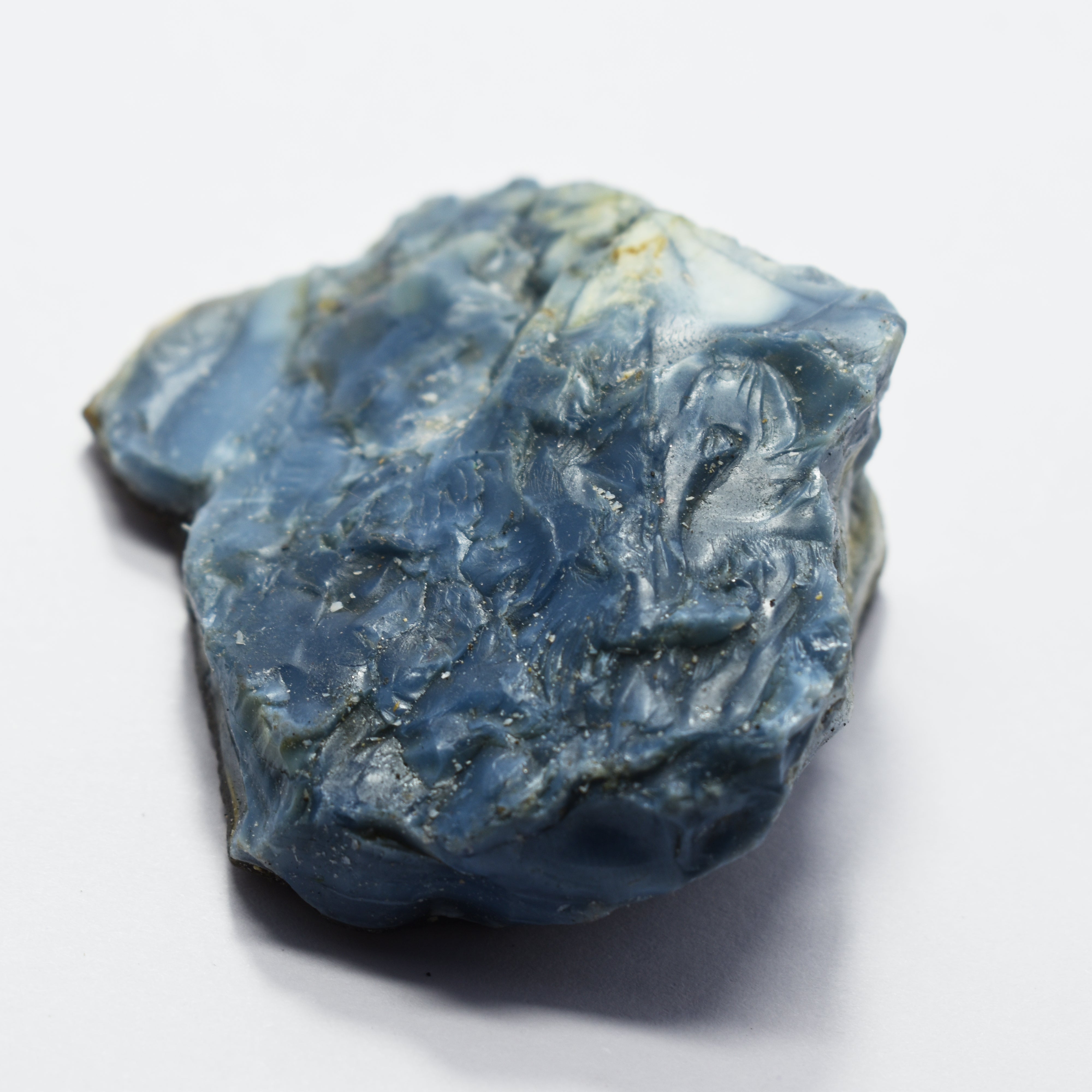 Jewelry Making Uncut Blue Opal Rough 580.65 Ct Natural Certified Blue Raw Rough Loose Gemstone Best Huge Rough | Best for Astrological Significance | Free Delivery & Free Gift