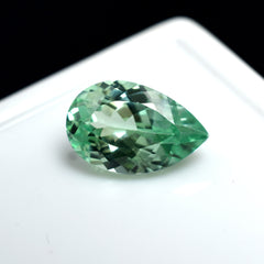 7.00 Carat Natural Bluish Green Sapphire Pear Cut CERTIFIED Gift For Her/ Him Loose Gemstone