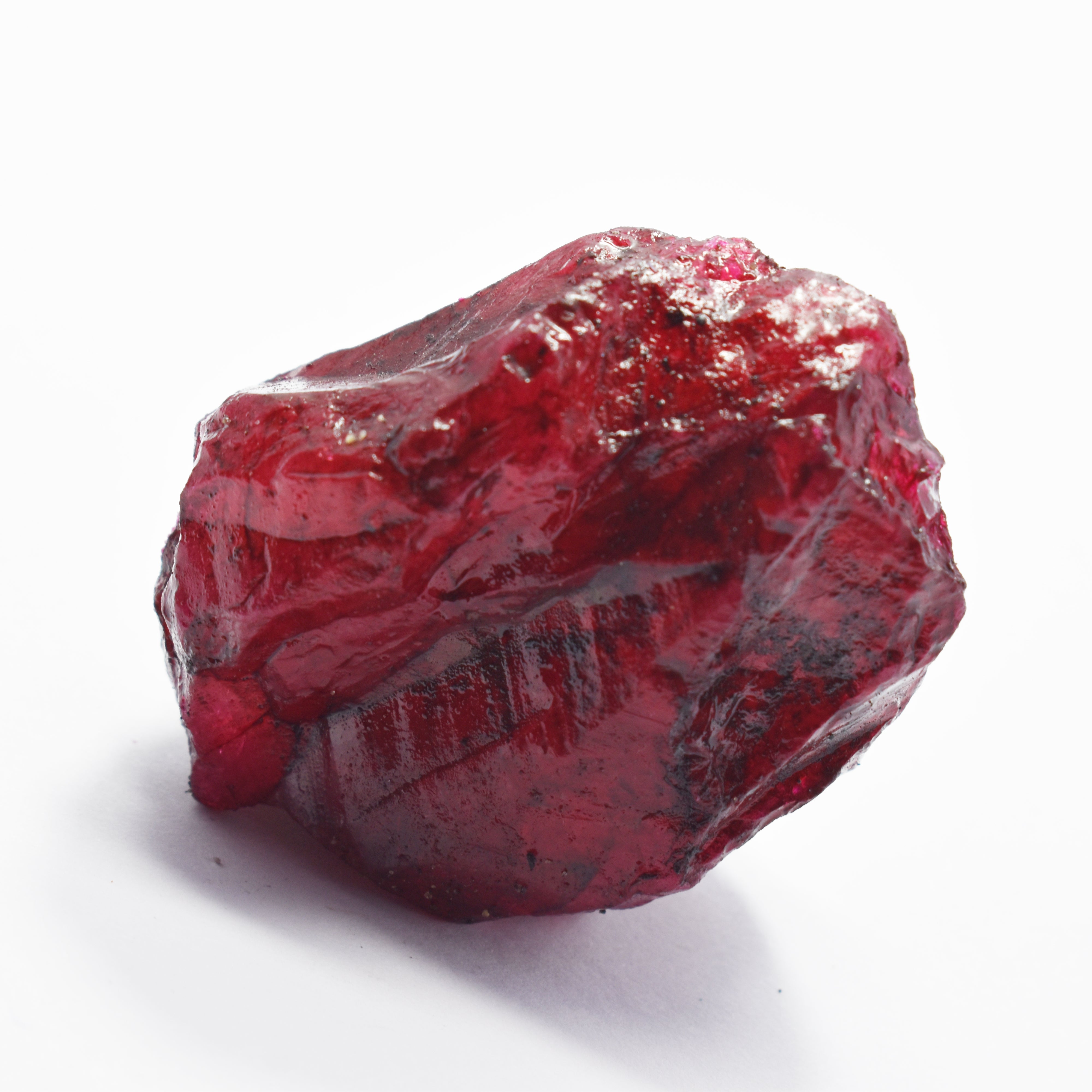 Burmese Red Ruby Earth Mined Natural Uncut Huge Rough 225.85 Ct Certified Natural Loose Gem !! Gift For You !! On Sale