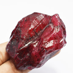 Burmese Red Ruby Earth Mined Natural Uncut Huge Rough 225.85 Ct Certified Natural Loose Gem !! Gift For You !! On Sale