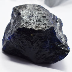 Tanzania's Rare Huge Blue Tanzanite Rough 865.90 Ct Certified Blue Uncut Raw Loose Gemstone | Free Delivery Free Gift | Known For Rareness and Exclusivity