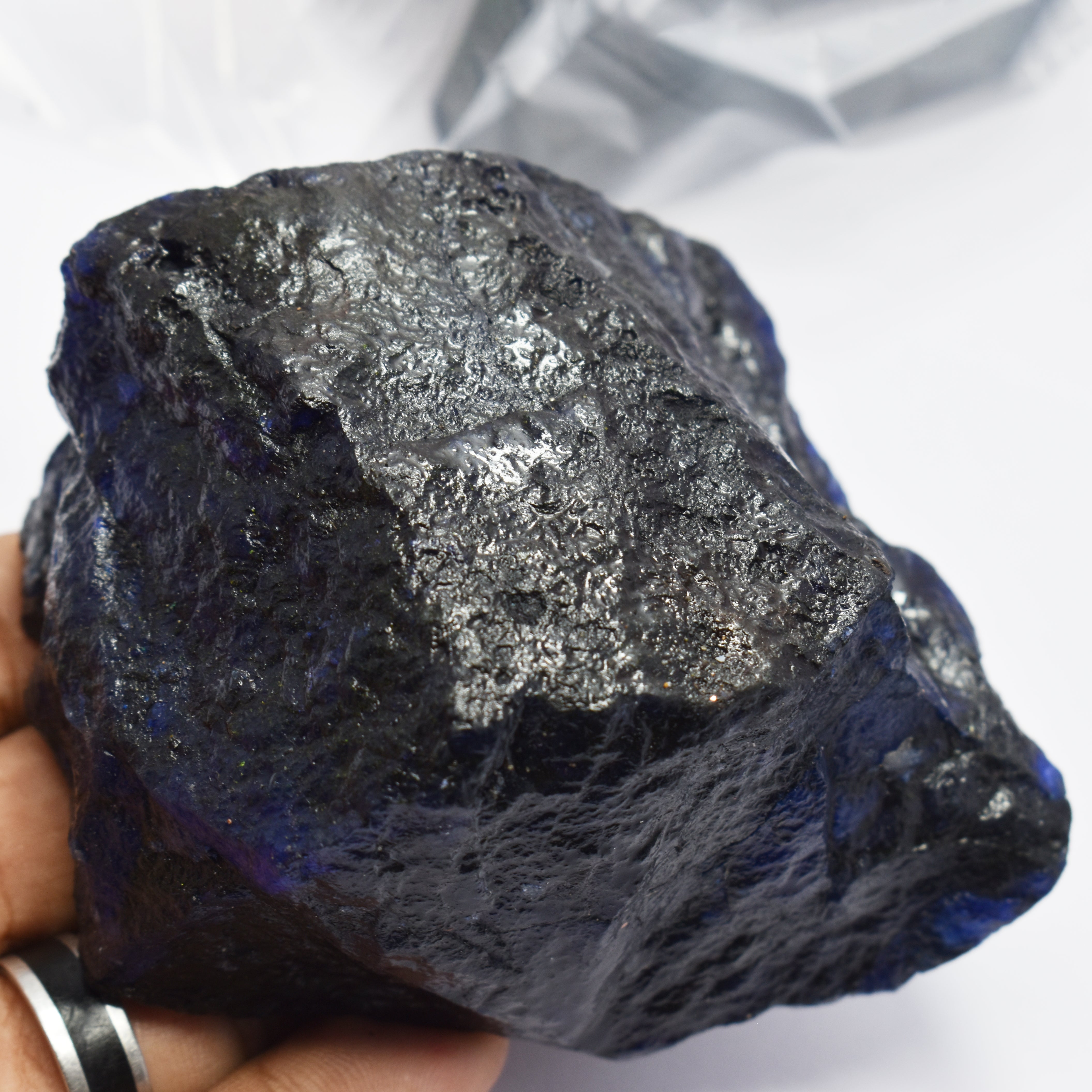 Tanzania's Rare Huge Blue Tanzanite Rough 865.90 Ct Certified Blue Uncut Raw Loose Gemstone | Free Delivery Free Gift | Known For Rareness and Exclusivity