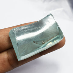 100% Natural Brazilian Aquamarine Raw Rough 435.65 Ct Blue Aquamarine Uncut Rough | Biggest Offer | Free Delivery & Gift