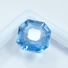 Sapphire 8.25 Carat Natural Blue Sapphire Certified Square Shape Loose Gemstone Jewelry Making Stone  From Sri Lanka