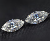 VVS1 D Color 4.96 Carat Pair Moissanite Gemstone 14x7 mm Marquise Cut CERTIFIED Loose Gemstone | Amazing Offer With Free Delivery & Gift | Best For Environmental Impact