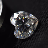 Jewelry Making Moissanite Gem 6 MM VVS1 D Color CERTIFIED 1.40 Carat Heart Cut Moissanite Loose Gemstone A++ Quality Moissanite Gems