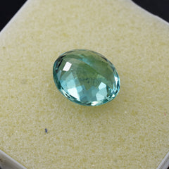 Bluish Royal Green Natural Sapphire Oval Cut 9.10 Ct CERTIFIED Loose Gemstone Sapphire Rings