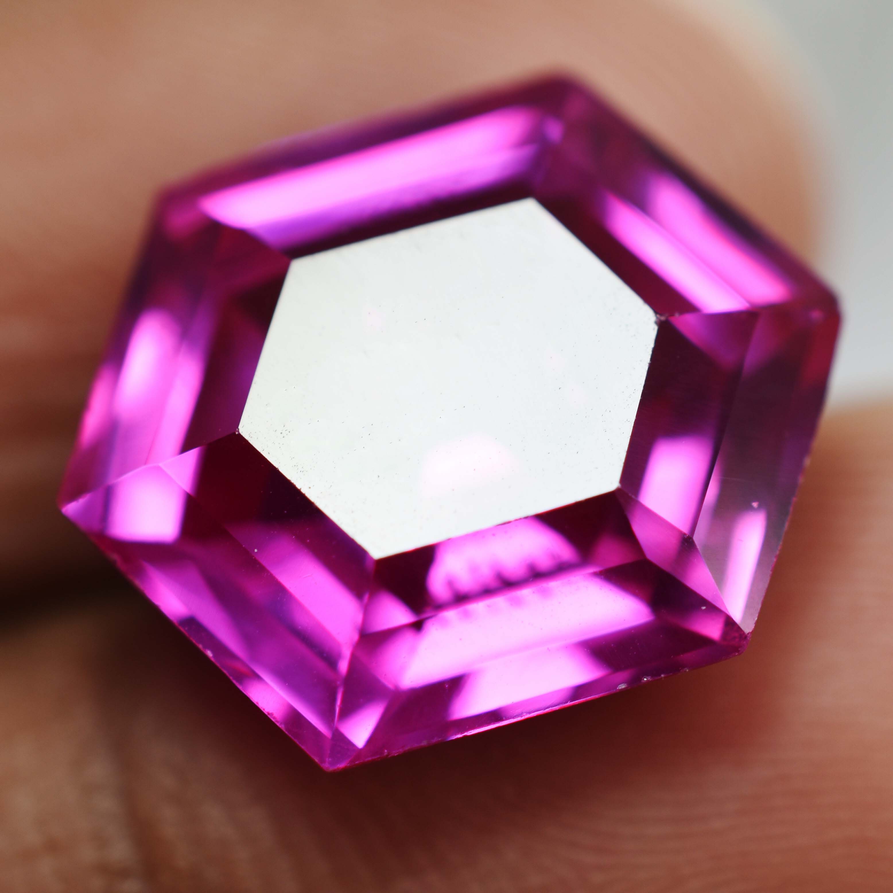 Fancy Cut Ring Size Sapphire 7.54 Carat Natural Pink Sapphire CERTIFIED Loose Gemstone | Best Price | Free Delivery Free Gift