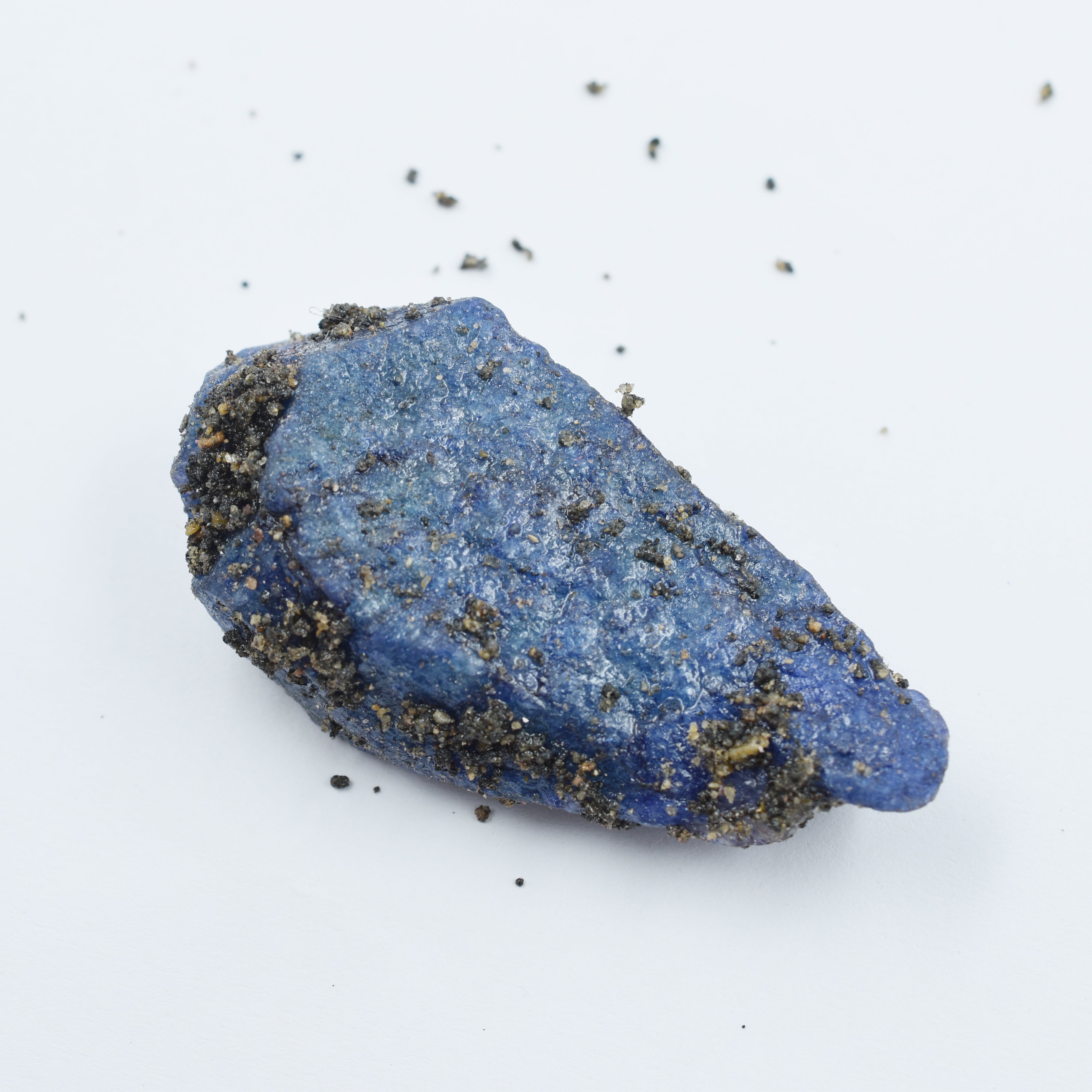 Blue Sapphire Uncut Rough 206.00 Carat Certified Raw Rough Certified Natural Loose Gemstone | Free Delivery Free Gift | Best Offer