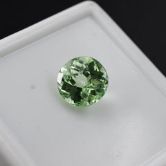 Amazing Natural Sapphire 5.25 Carat Royal Bluish Green Sapphire Round Cut Loose Gemstone Certified ,  Free Shipping Free Gift