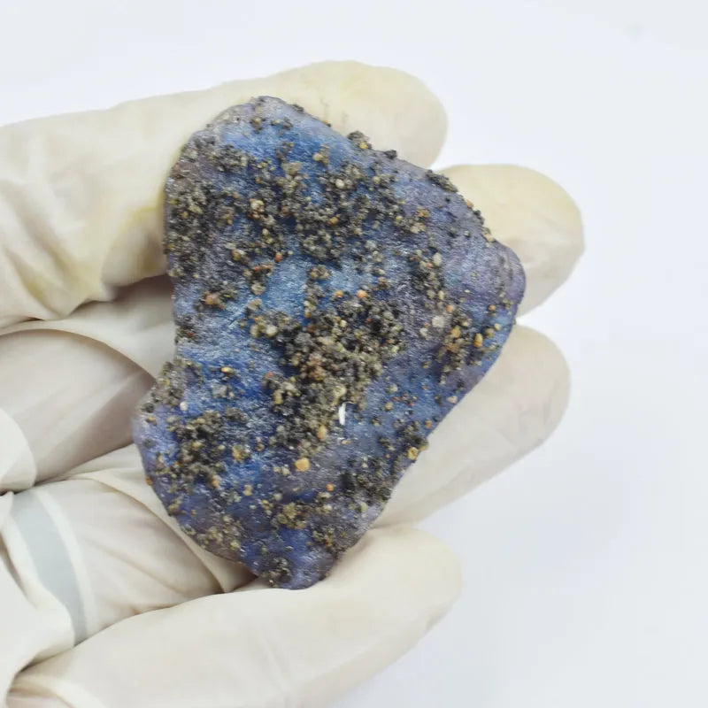 raw purple sapphire