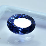 Tanzanite Stone 7.60 Ct Natural Blue Tanzanite Certified Oval Shape Rare Loose Gemstone Tanzania Most Rare Gemstone For Best Appropriate Occasion