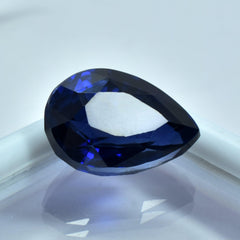 Certified Tanzanite 8.05 Carat Natural Pear Shape Blue Tanzanite Tanzania Loose Gemstone Ring Size Stone