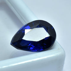 Certified Tanzanite 8.05 Carat Natural Pear Shape Blue Tanzanite Tanzania Loose Gemstone Ring Size Stone