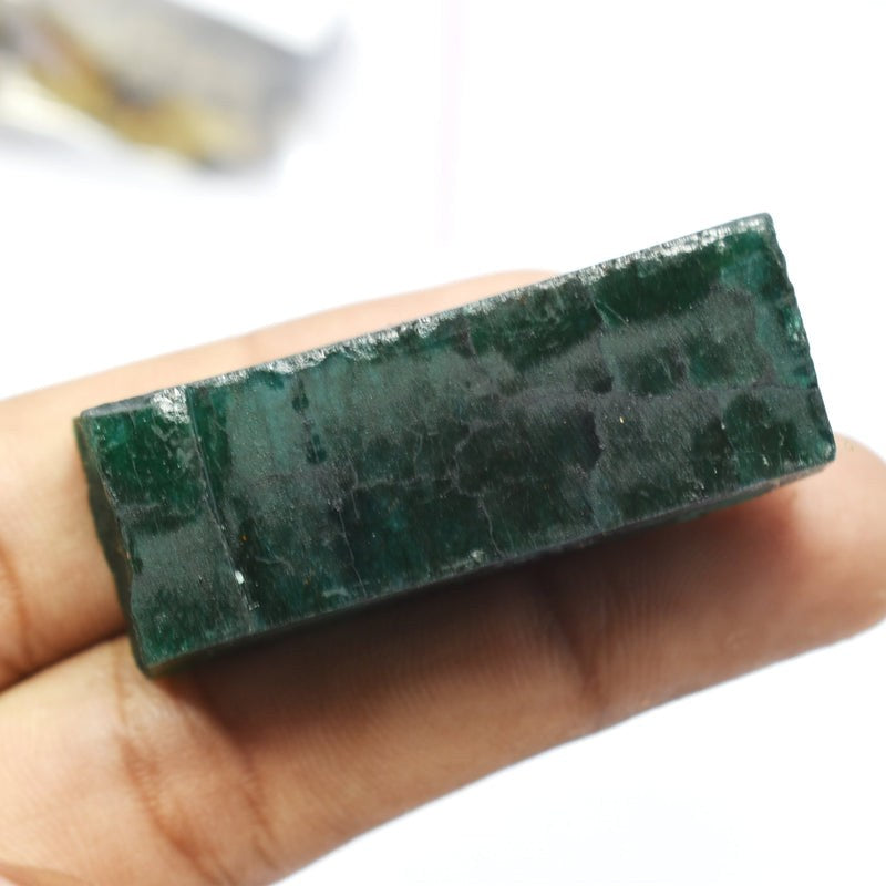 Natural Green Emerald Rough Gemstone jewelry making rough