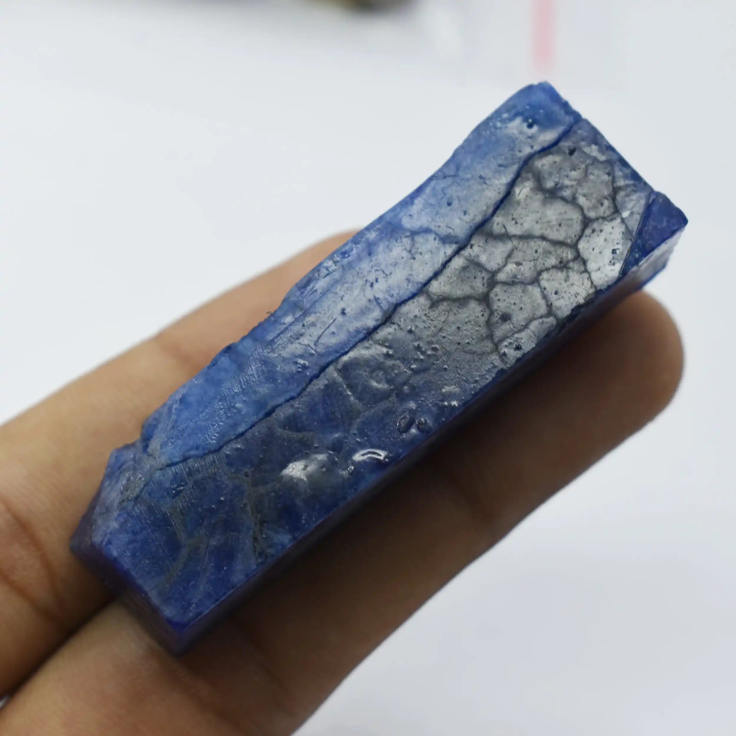 natural sapphire rock