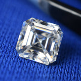 CERTIFIED 14.50 Carat Pair Square Cut Moissanite 11x11 mm Loose Gemstone VVS1 D Color | Free Delivery Free Gift | Best Offer
