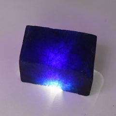 Brilliant Cut Sri Lanka Sapphire Natural Blue Sapphire Raw Rough 329.20 Carat Certified Loose Gemstone