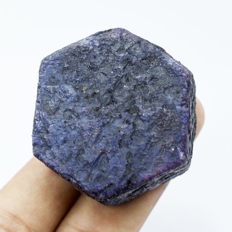 uncut sapphire