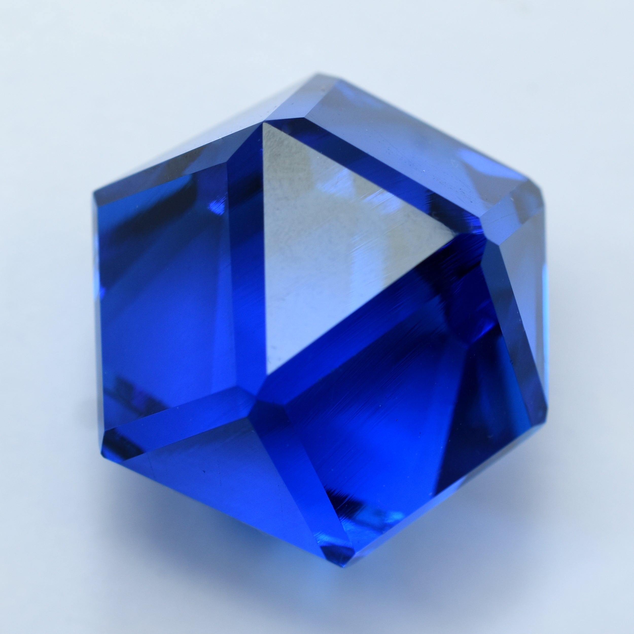 112.65 Carat Lab-Created Blue Topaz Fancy Shape Gemstone Certified Huge Size Beautiful Topaz Gemstone