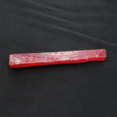 Pencil Stick Uncut Raw Rough 83.15 Carat Natural Red Ruby Raw Rough Certified Loose Gemstone | Free Delivery Free Gift | Gift For Her/ Him