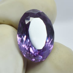 Russia's Alexandrite Gemstone Fixed Investment Potential 6.65 Carat Oval Shape Natural Alexandrite Color-Change Certified Loose Gemstone