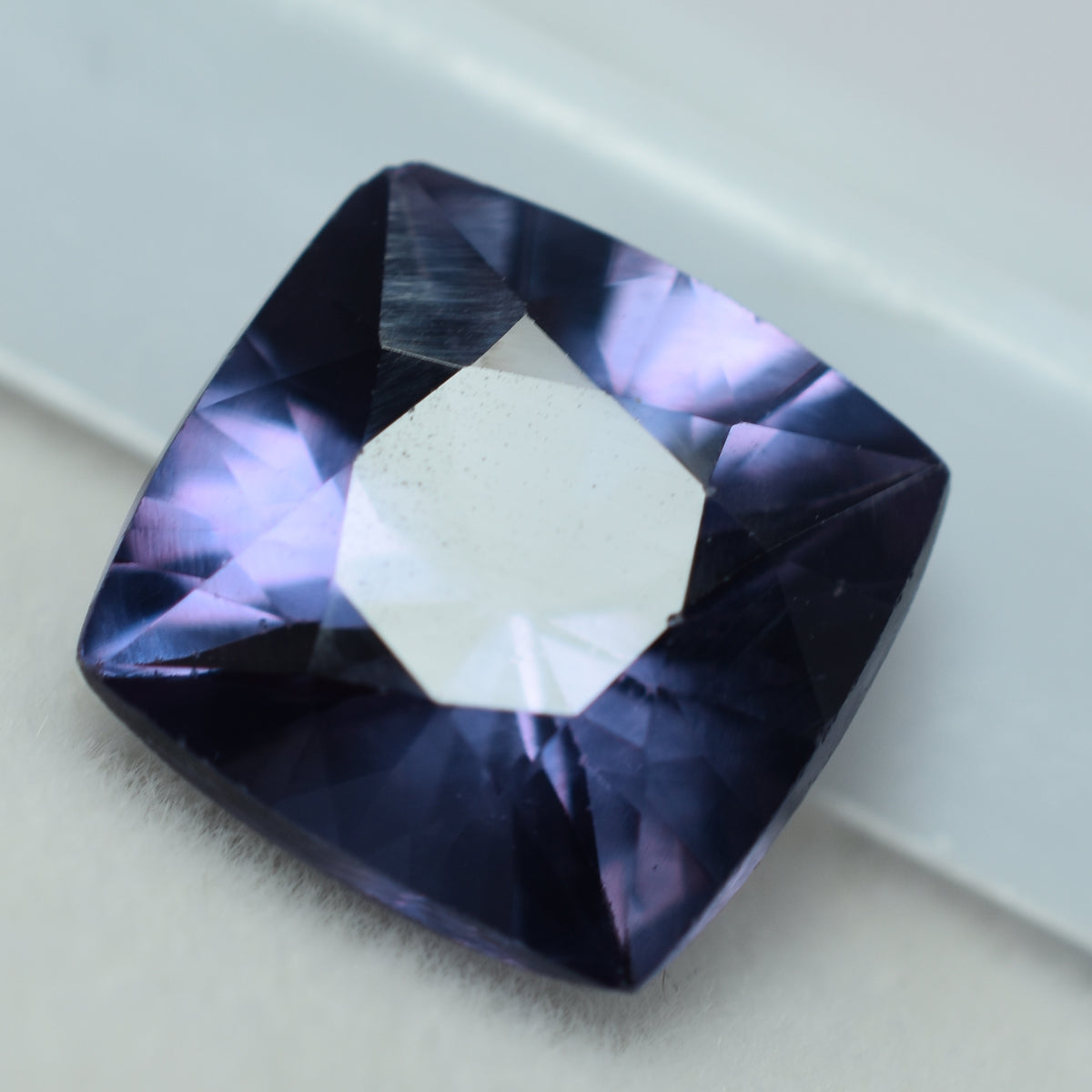 CERTIFIED Square Cushion Cut 9.23 Carat Natural Color Change Alexandrite Loose Gemstone