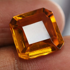 Jewelry Making Sapphire Gem 10.00 Carat Yellow Color Sapphire CERTIFIED Natural Loose Gemstone