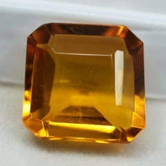 Jewelry Making Sapphire Gem 10.00 Carat Yellow Color Sapphire CERTIFIED Natural Loose Gemstone