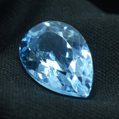 Natural Blue Sapphire 10.23 Carat Natural Flawless Ceylon Sapphire Certified Blue Pear Shape Loose Gemstone Most Genuine Blue Sapphire For Jewelry Making Gemstone Natural Blue Sapphire Gemstone - Free Delivery Free Gift