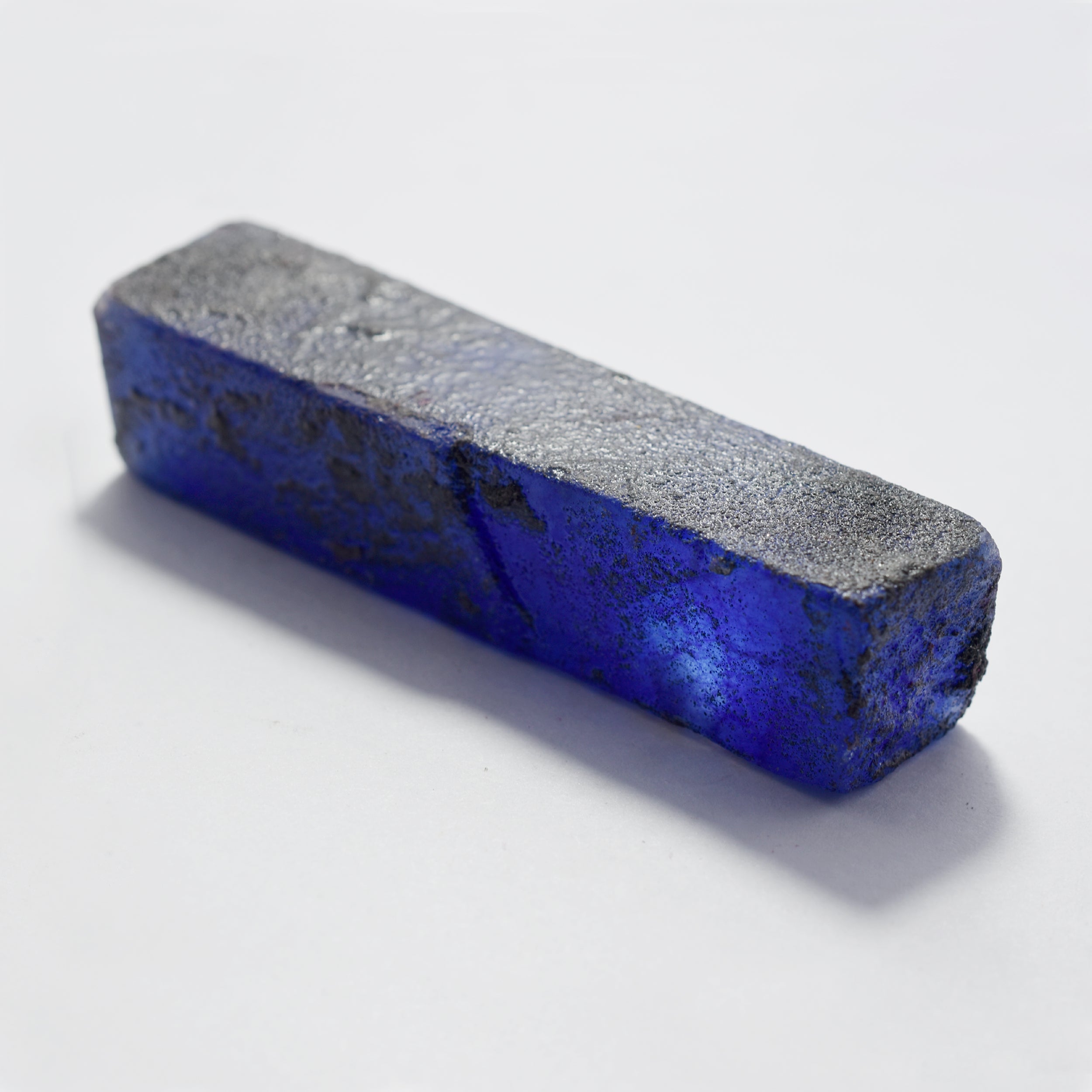 CERTIFIED Natural Blue Rough 433.80 Carat Blue Color Stick Raw Certified Loose Gemstone Jwelery Making Rough