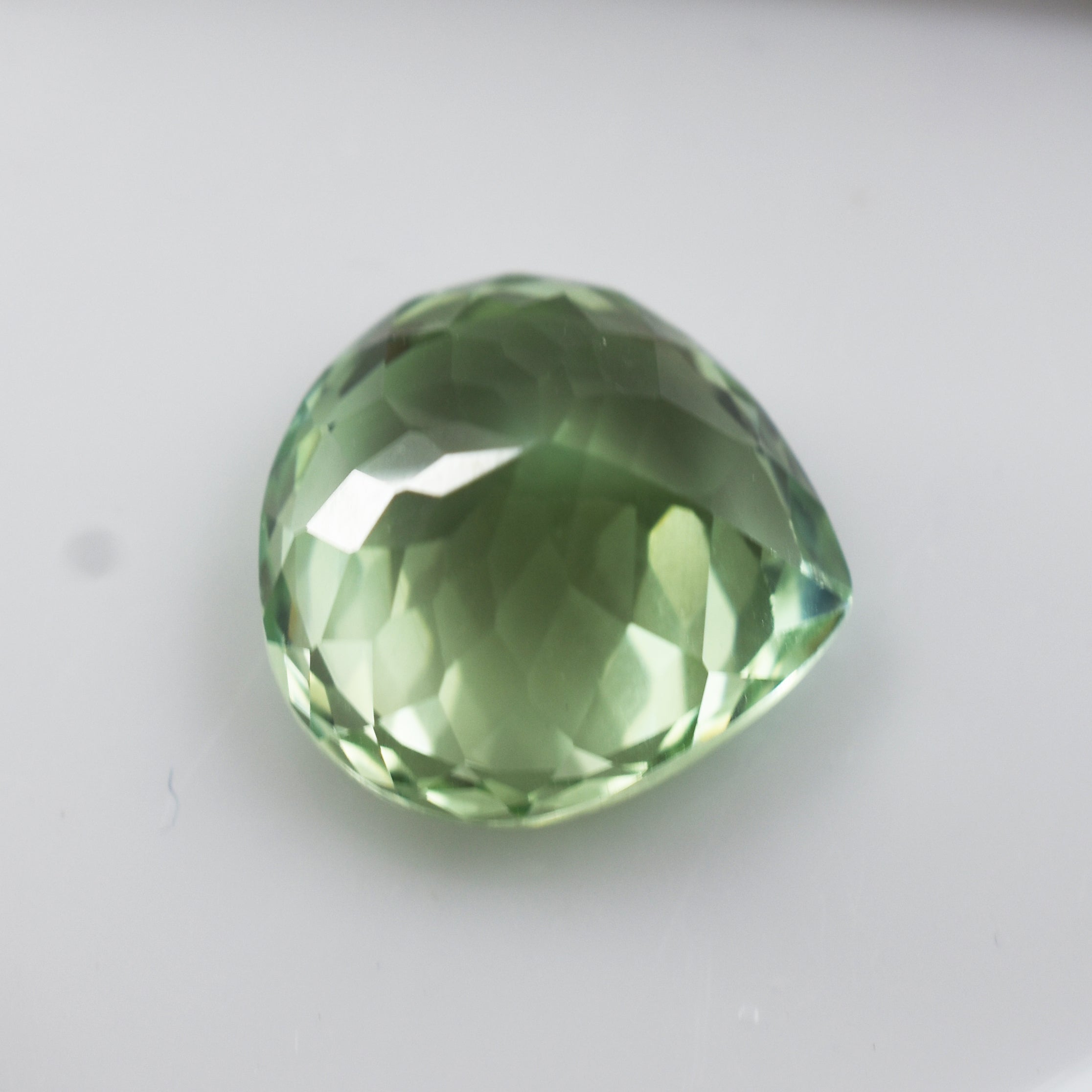 Pear Cut CERTIFIED Montana Sapphire 9.60 Carat Natural Bluish Green Sapphire Loose Gemstone