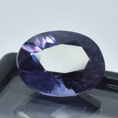 Beautiful Oval Cut Certified Alex 7.00 Carat Natural Alexandrite Color-Change Loose Gemstone