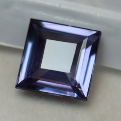 Color Change Natural Alexandrite 7.48 Carat Square Cut Loose Gemstone CERTIFIED | Ring Making | Best Price