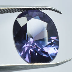 Beautiful Oval Cut Certified Alex 7.00 Carat Natural Alexandrite Color-Change Loose Gemstone