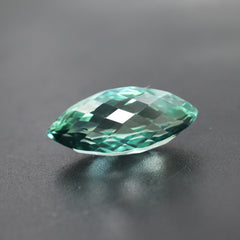 Beautiful Sapphire Necklace !! Natural Marquise Cut 8.74 Carat Bluish Green Montana Sapphire Loose Gemstone | Best Price