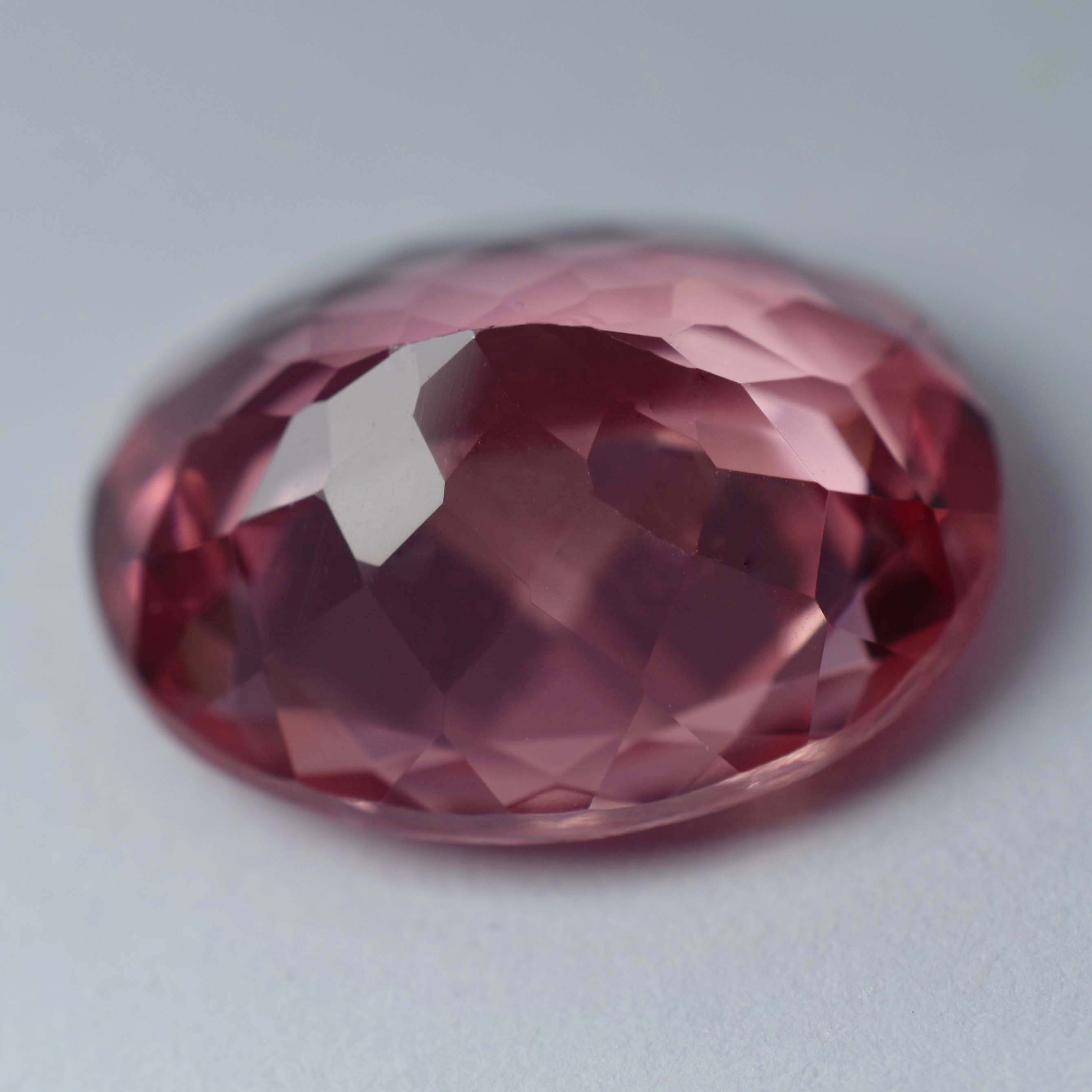 Certified Padparadscha Sapphire 9.65 Carat Oval Shape Natural Loose Gemstone Beautiful Sapphire Gem | Jwelery Making Gem | Sapphire Necklace | Best Price