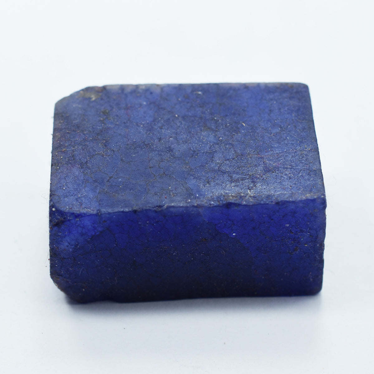 Certified Natural Blue Sapphire Earth-Mined Row Rough 444 Carat Loose Gemstone Kashmiri Sapphire Natural Rough Gemstone Rare Collection Healing Earth-Mined