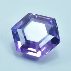 Elegant Purple Color Gemstone 6.90 Carat Fancy Cut Natural Purple Tanzanite Certified Loose Gemstone