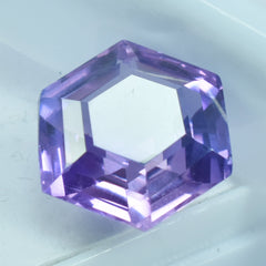 Elegant Purple Color Gemstone 6.90 Carat Fancy Cut Natural Purple Tanzanite Certified Loose Gemstone