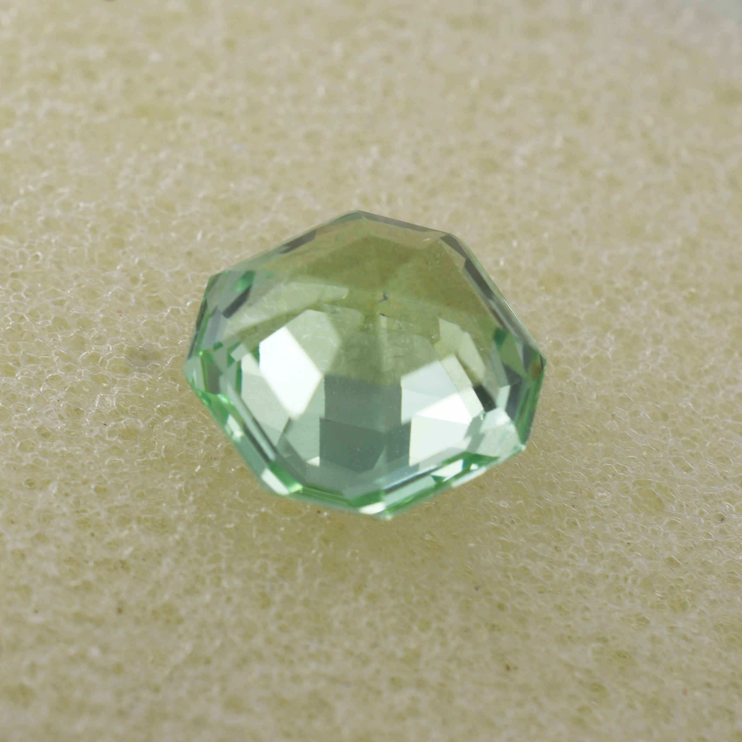 CERTIFIED Square Cut Sapphire 6.15 Carat Natural Bluish Green Grandidierite Loose Gemstone